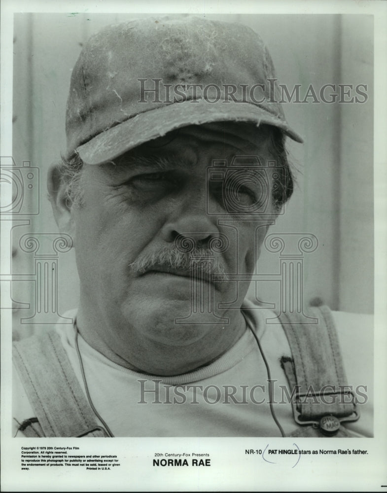 1979, Pat Hingle in "Norma Rae" - mjp40514 - Historic Images