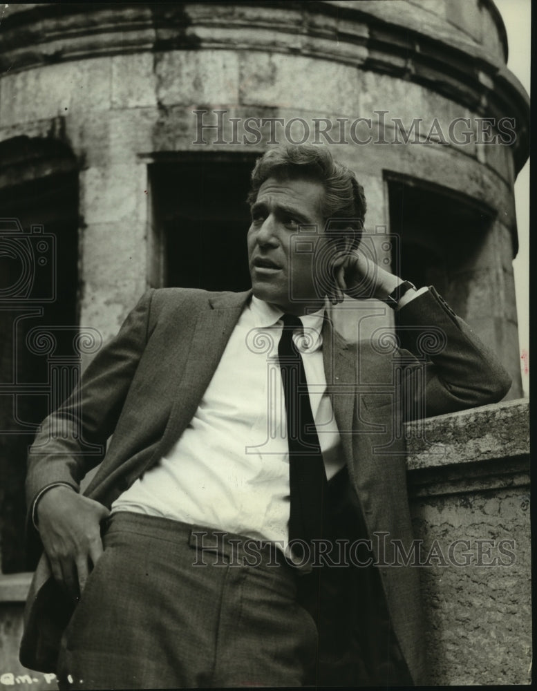 1966 Press Photo Actor George Segal - mjp40519 - Historic Images