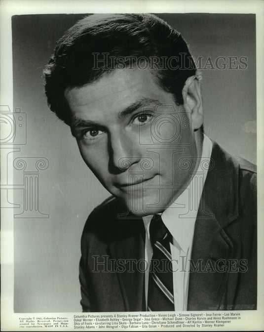 1965, George Segal in "Ship Of Fools" - mjp40522 - Historic Images