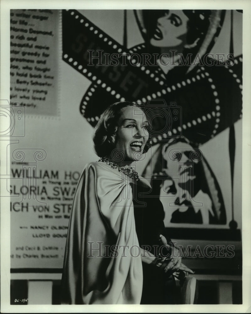 1963 Press Photo Gloria Swanson reveals what it meant to be a Demille star- Historic Images