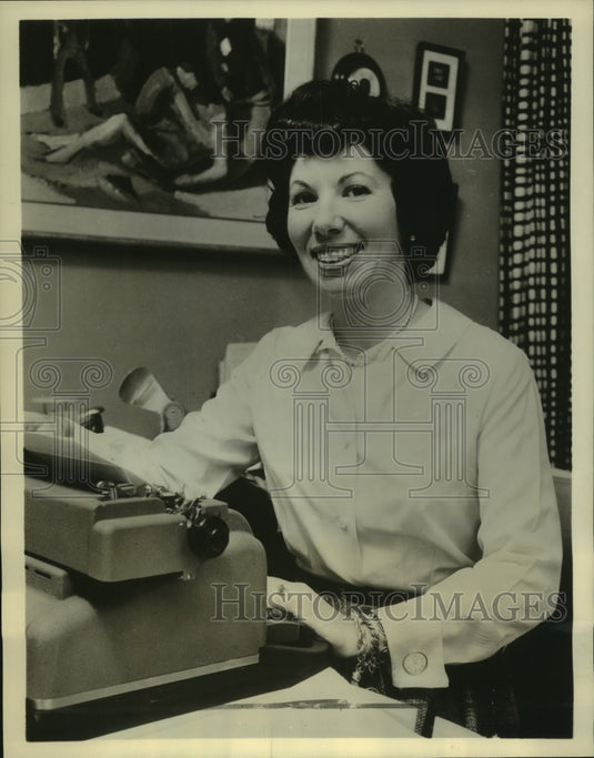 1962, Manya Starr, creator of CBS-TV's "The Clear Horizon" - Historic Images