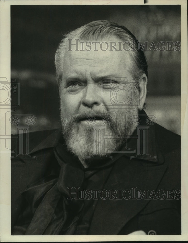 1976 Press Photo Orson Welles - mjp40705 - Historic Images