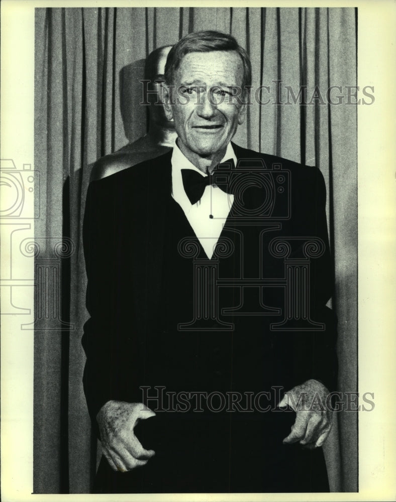 1979, Actor John Wayne at the 51st Academy Awards - mjp40719 - Historic Images
