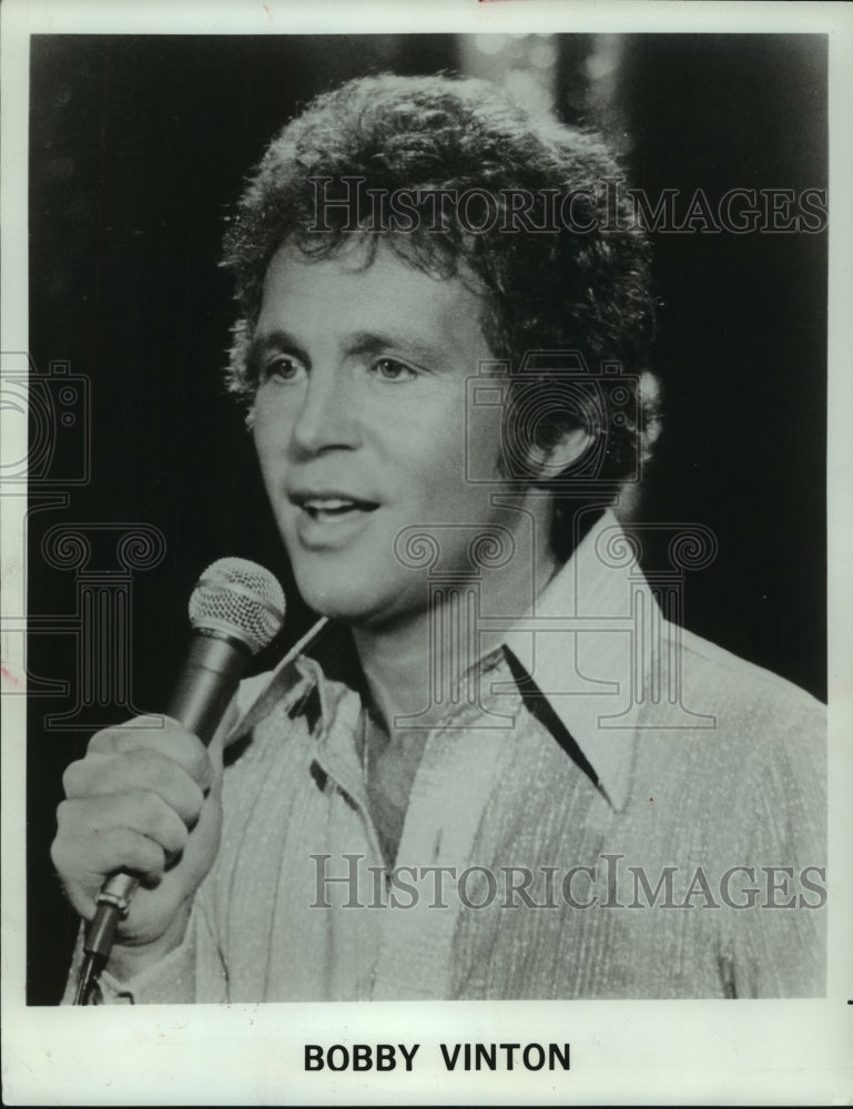 1979 Press Photo Bobby Vinton - mjp40790 - Historic Images