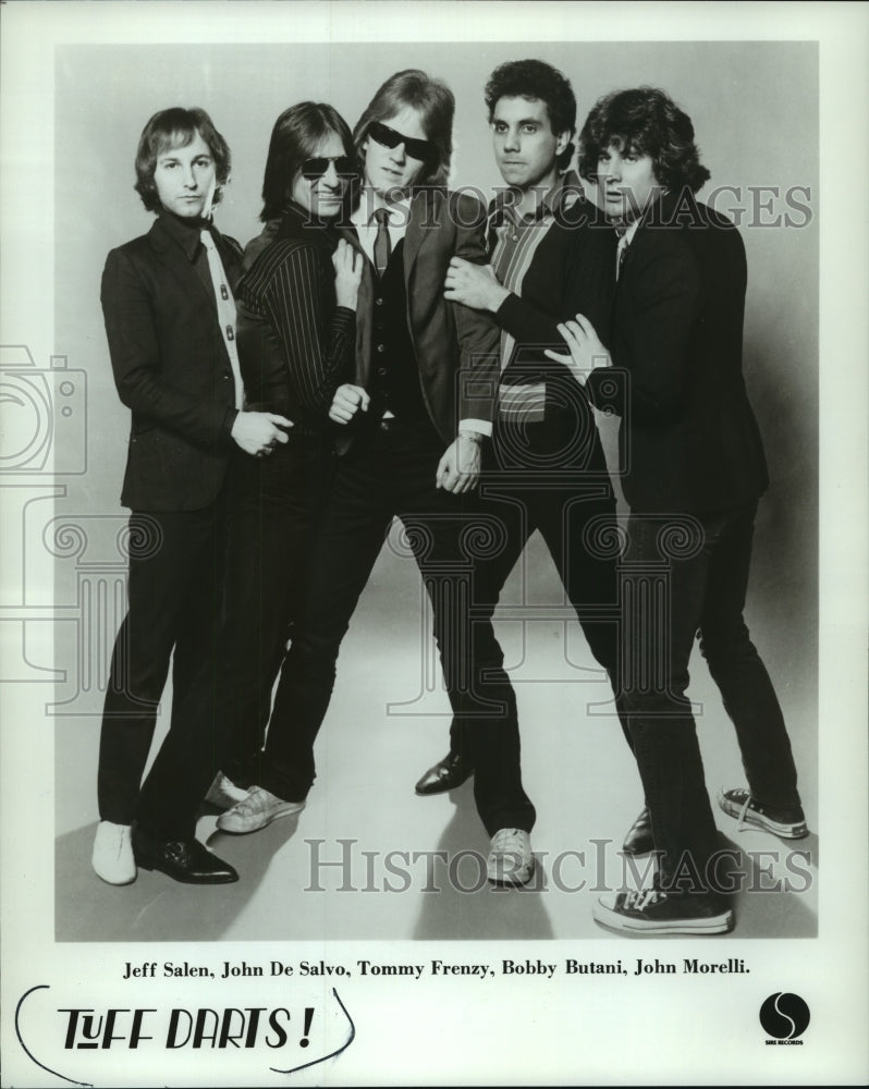 1978 Press Photo Members Of The Group Tuff Darts! - mjp40814 - Historic Images