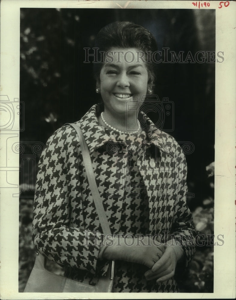 1971 Press Photo Rosalind Russell, American actress. - mjp40830-Historic Images