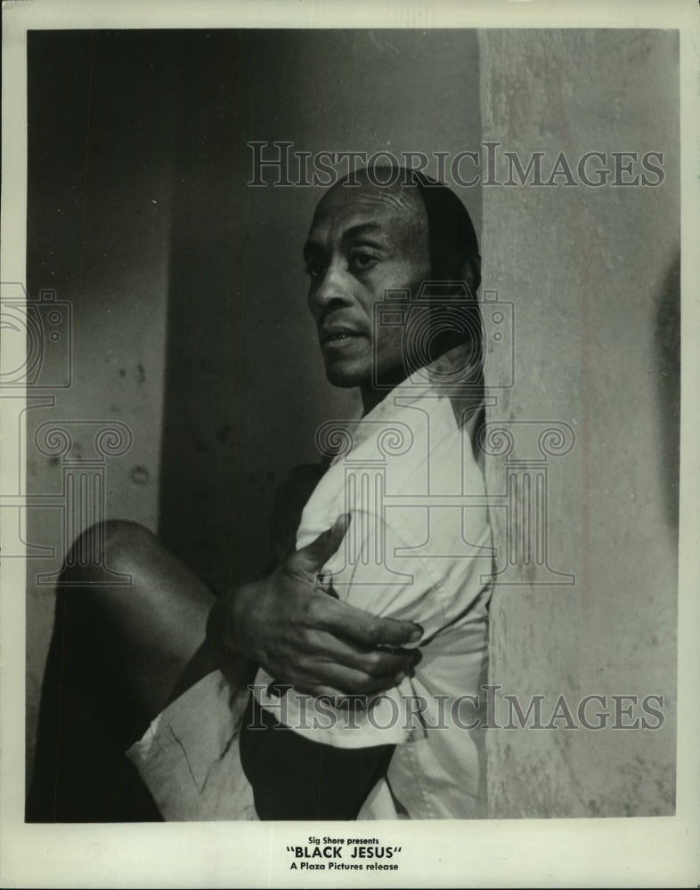 1971, Woody Stode in a scene from Black Jesus. - mjp40844 - Historic Images