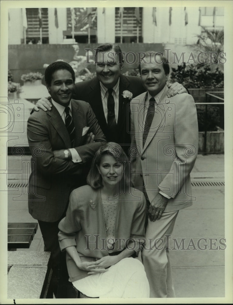 1985 Press Photo &quot;Today&quot; first venture into prime time from Rockefeller Center - Historic Images