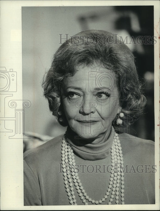 1971, Actress Sylvia Sydney - mjp40893 - Historic Images