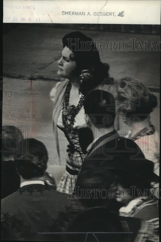 1964, Soprano Claramae Turner sang the title role in &quot;Carmen&quot; - Historic Images