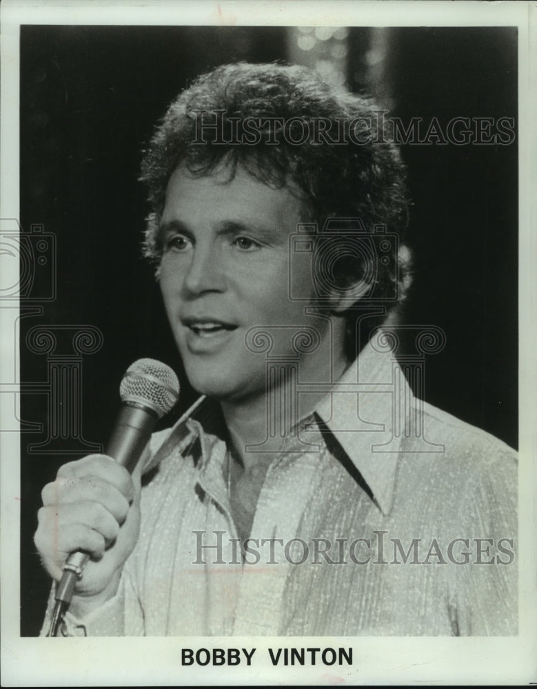 1978, Singer Bobby Vinton - mjp40982 - Historic Images