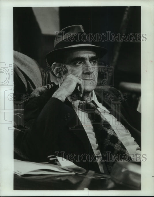 1977, Abe Vigoda gets his own show, "Fish" - mjp40996 - Historic Images