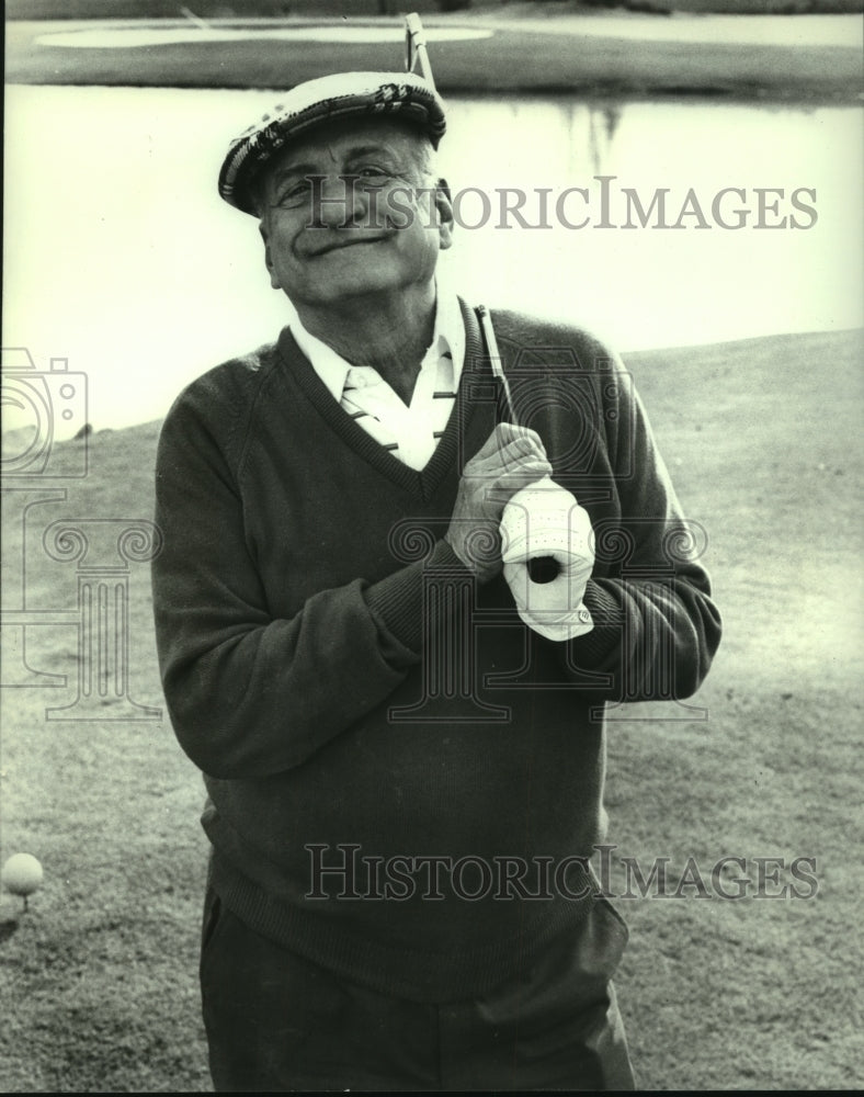 1987 Press Photo &quot;Pals&quot; star George C. Scott - mjp41015 - Historic Images