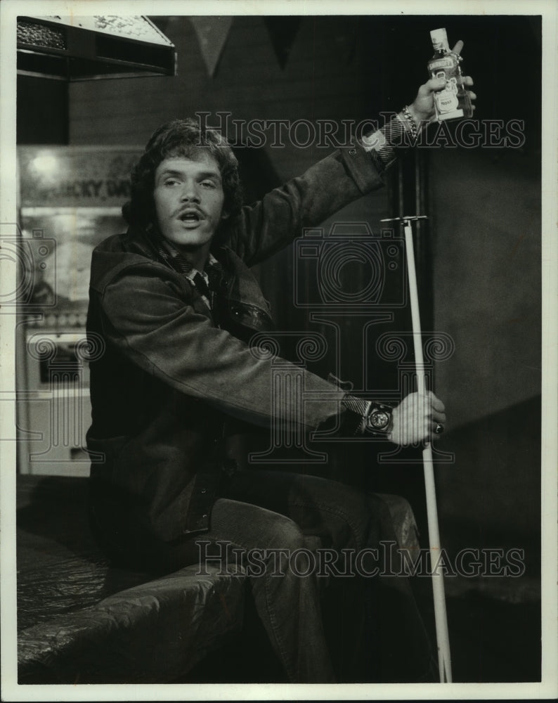 1974 Press Photo Mitch Vogel stars in &quot;The King of the Penny Arcade&quot; - mjp41039 - Historic Images