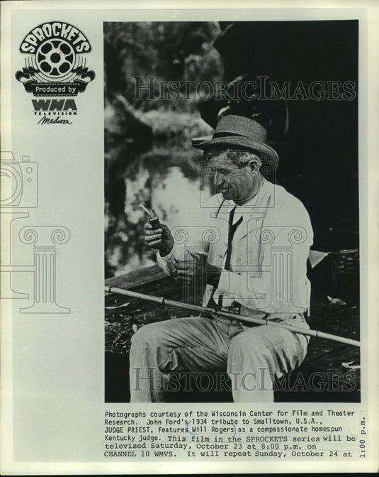 1985, Will Rogers in "Judge Priest" - mjp41057 - Historic Images
