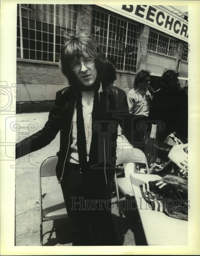 1979 Press Photo Member of band &quot;Jefferson Starship&quot;, Paul Kantner - mjp41104 - Historic Images