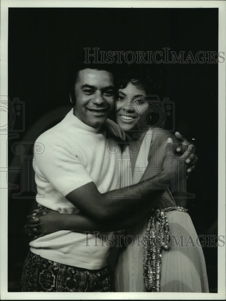 1969, Leslie Uggams &amp; Johnny Mathis on &quot;The Leslie Uggams Show&quot; - Historic Images