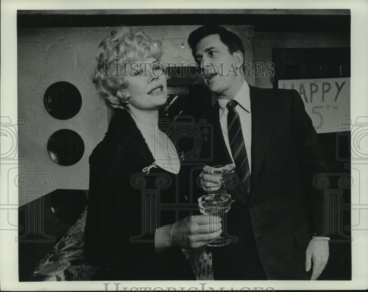 1976, Ted Bessel and Loretta Swit from Some Time Next Year - Historic Images
