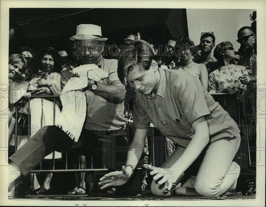 1965, Mickey Rooney & his son, Tim, star in the ABC series "Mickey" - Historic Images