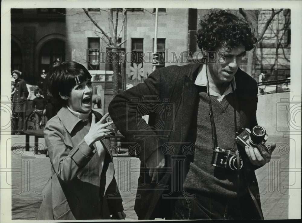 1971, Marcia Rodd &amp; Elliott Gould star in &quot;Little Murders&quot; - Historic Images