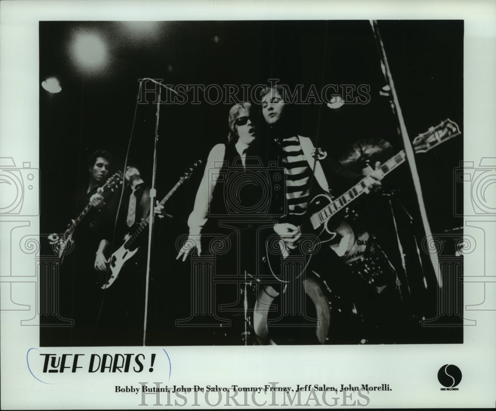1978 Press Photo Band members of Tuff Darts! - mjp41304 - Historic Images