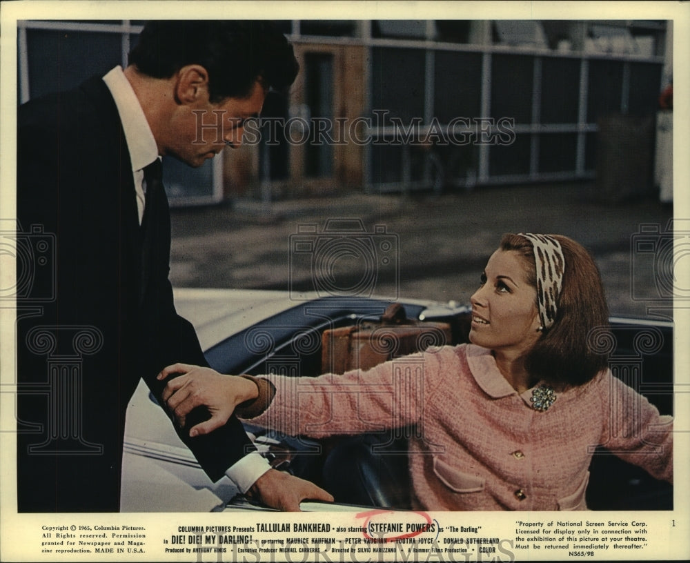 1965 Press Photo Stefanie Powers stars in &quot;Die! Die! My Darling!&quot; - mjp41345 - Historic Images