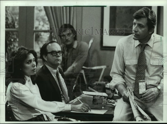 1983 Press Photo Denise Nicholas-Hill, Barry Primus in "Over Here, Mr President" - Historic Images