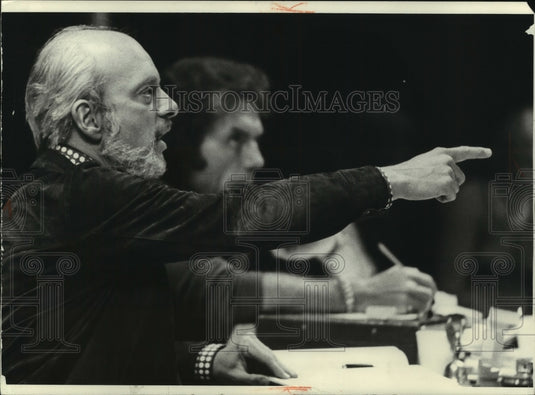 1980, Director-producer Harold Prince - mjp41446 - Historic Images