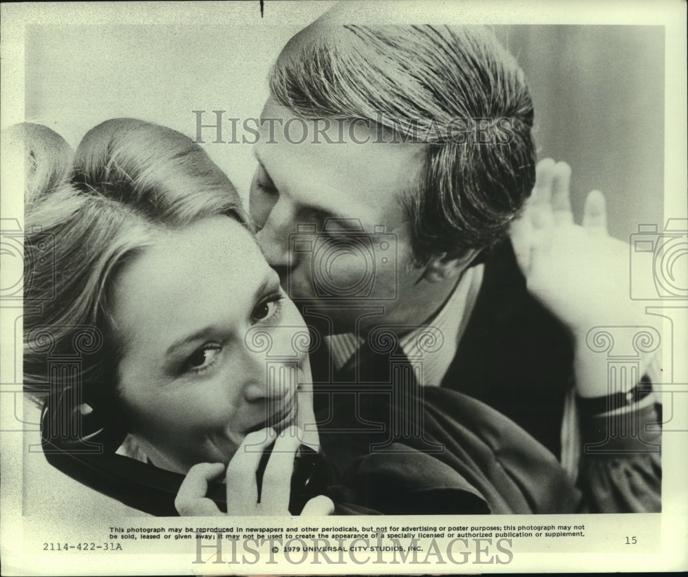 1979 Press Photo Alan Alda and Meryl Streep in The Seduction of Joe Tynan - Historic Images