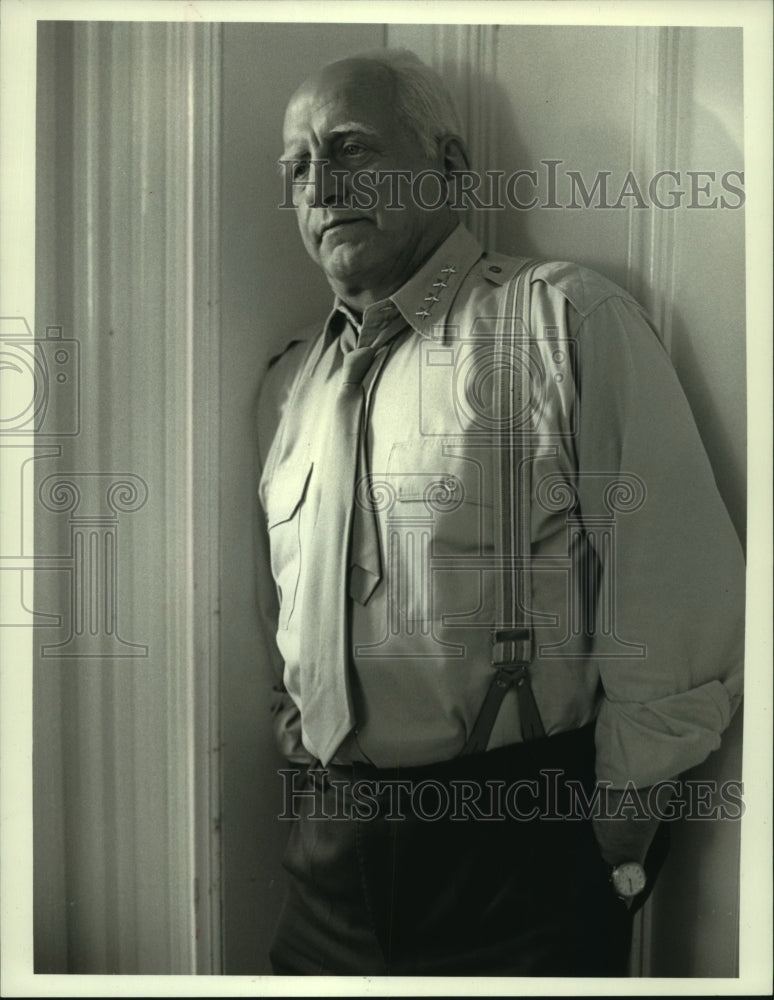 1989, George C. Scott in "The Last Days of Patton" - mjp41618 - Historic Images