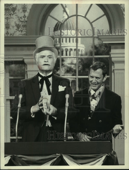 1971, Red Skelton Runs For Office On NBC's 'Red Skelton Show' - Historic Images