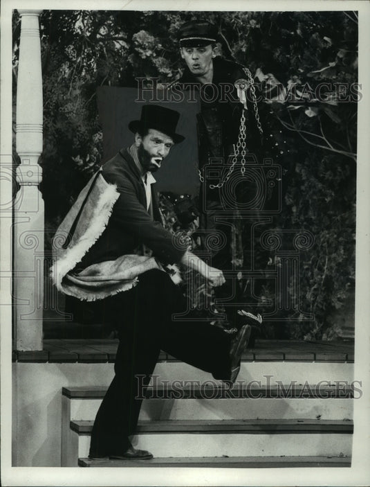 1966, Red Skelton doing comedian act on "The Red Skelton Hour." CBS. - Historic Images
