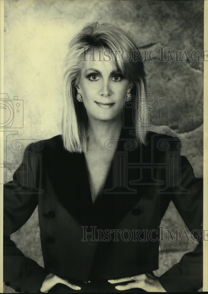 1990 Press Photo Actress Joan Van Ark stars in "Always Remember I Love You", CBS - Historic Images