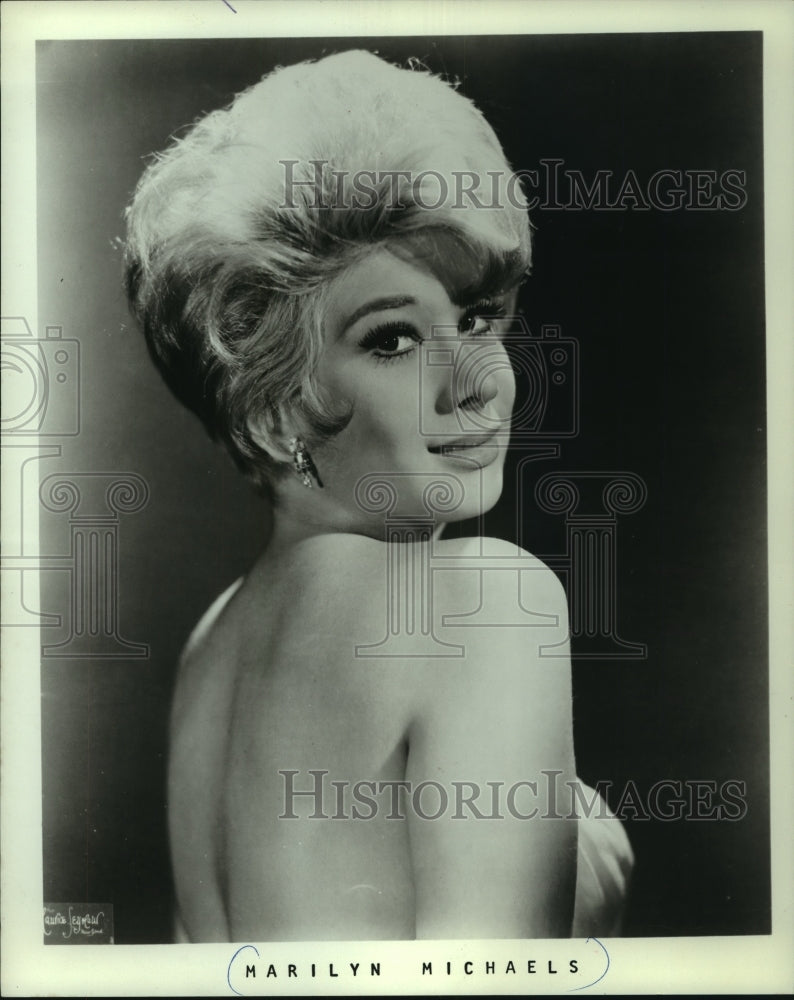 1968, Singer Marilyn Michaels - mjp41886 - Historic Images