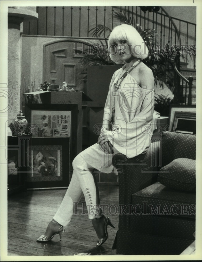 1983, Actress Ann Jillian in "Jennifer Slept Here" on NBC - mjp42002 - Historic Images