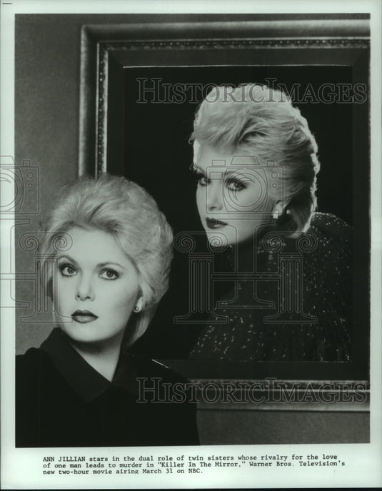 1986, Actress Ann Jillian in Warner Bros.' "Killer In The Mirror" - Historic Images