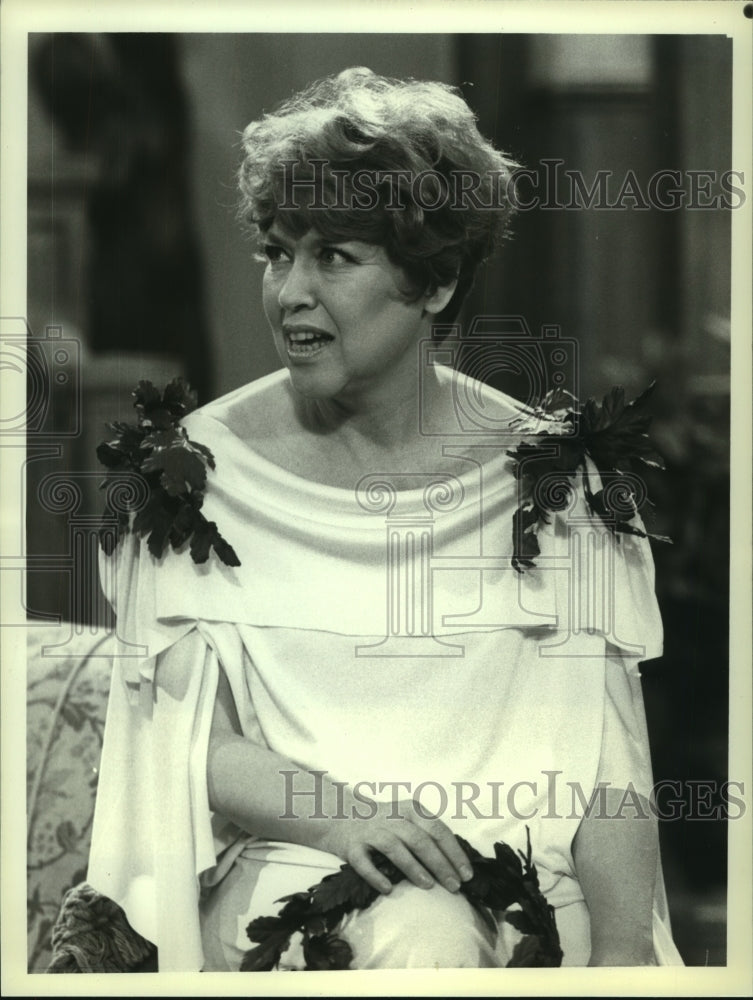 1979, Dorothy Loudon in Founder's Day episode on "Dorothy" on CBS-TV - Historic Images