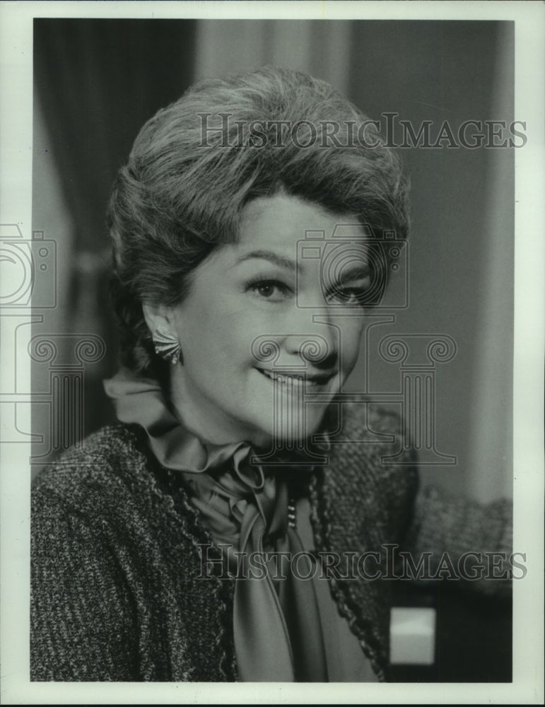 1980 Press Photo Anne Baxter stars in &quot;Hotel&quot; - mjp42072 - Historic Images