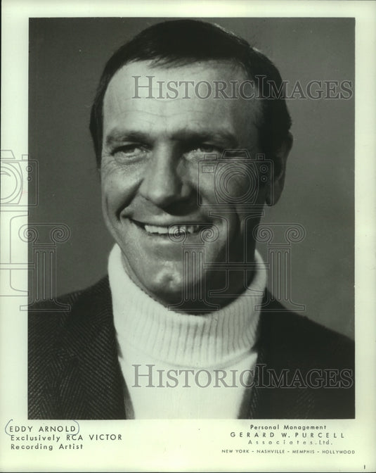 1971, Singer Eddy Arnold - mjp42088 - Historic Images