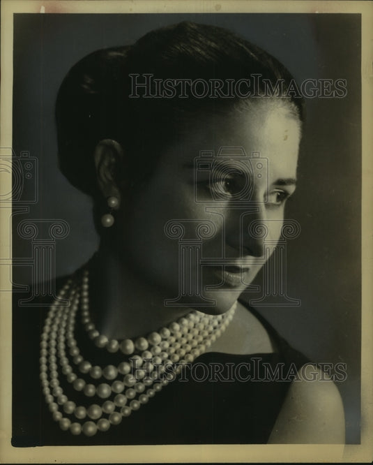 1960, Boris Goldovsky Opera Company's Leading Soprano Grace Trester - Historic Images