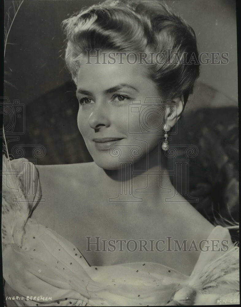 1958, Ingrid Bergman - mjp42160 - Historic Images