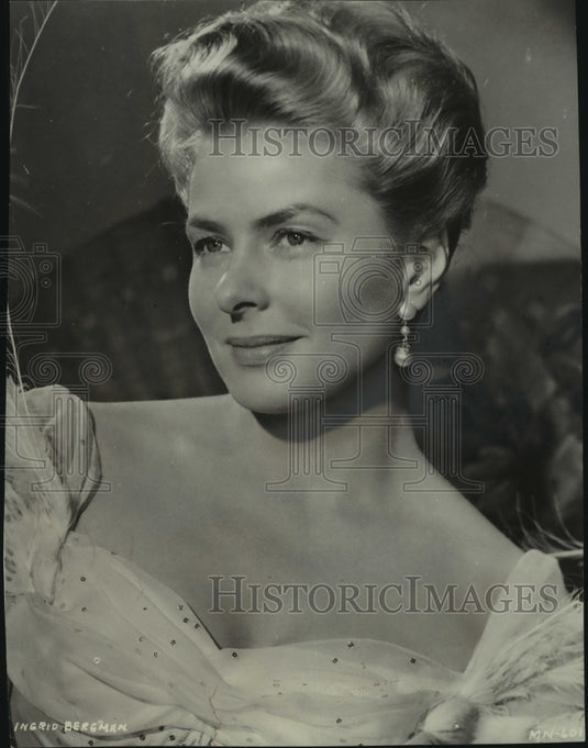 1958, Ingrid Bergman - mjp42160 - Historic Images