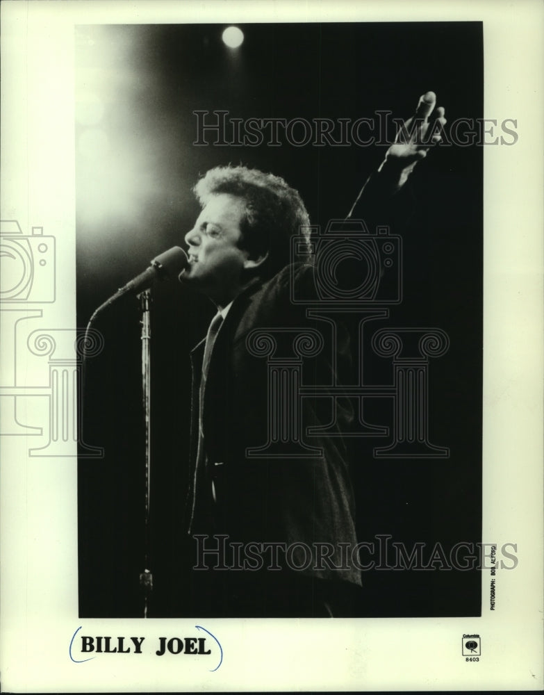 1984, Singer Billy Joel - mjp42213 - Historic Images