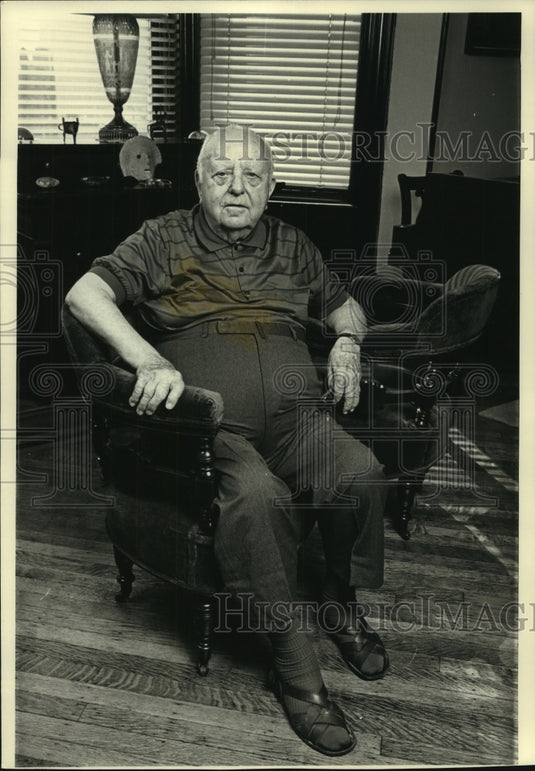 1986 Press Photo Composer Virgil Thomson - mjp42276 - Historic Images