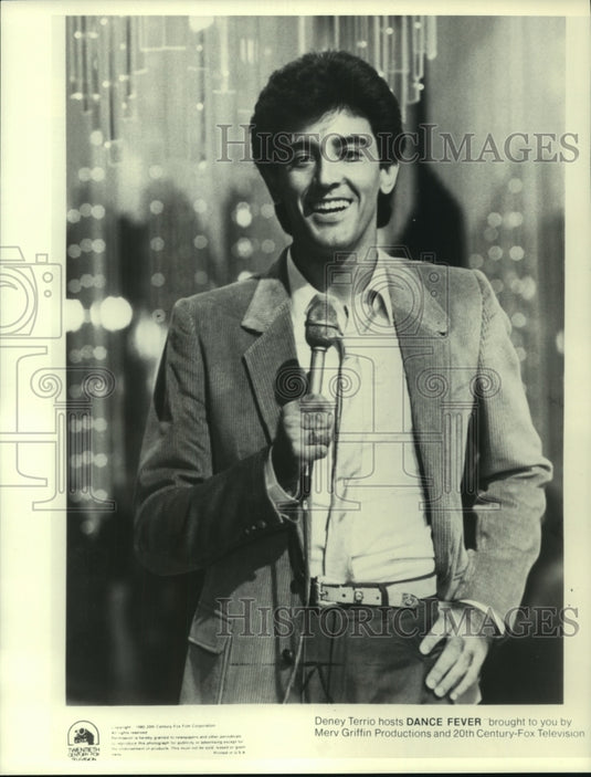 1984, Dancer Deney Terrio hosts "Dance Fever" - mjp42288 - Historic Images
