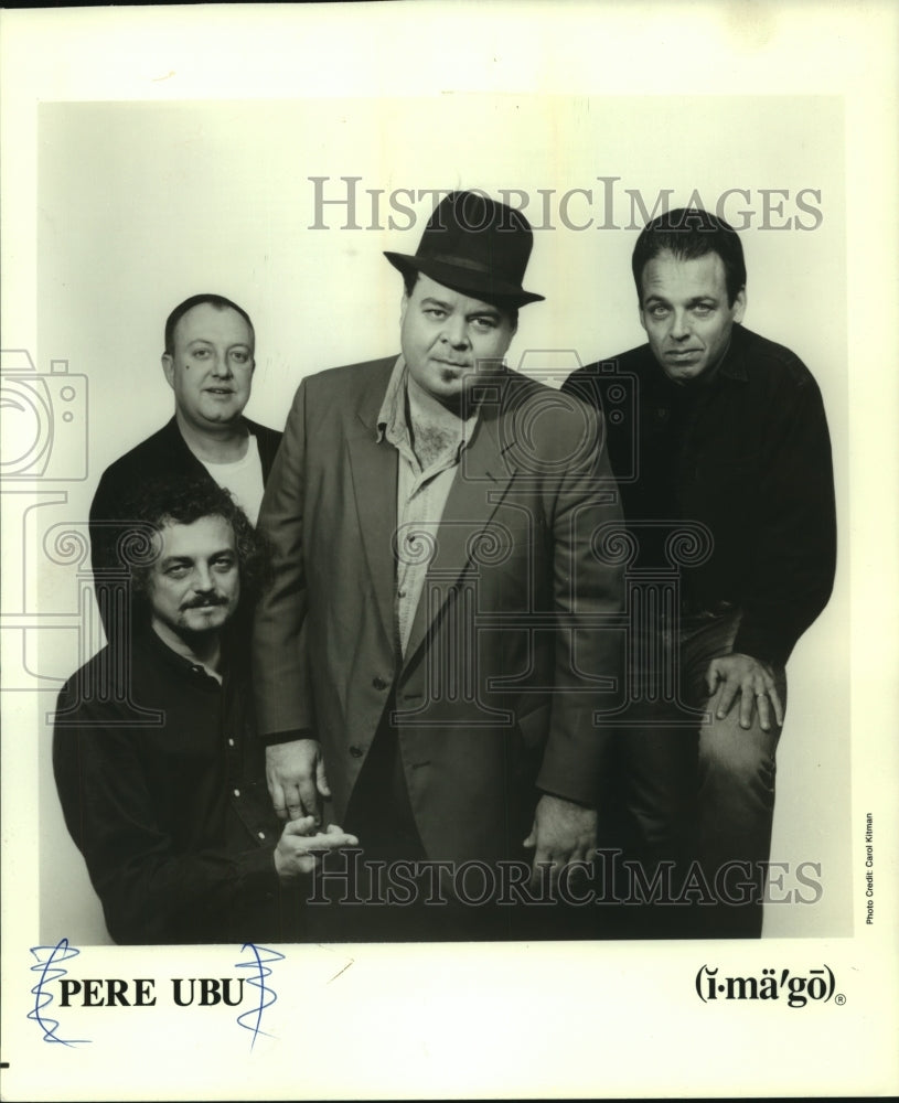 1993 Press Photo David Thomas and group Pere Ubu musicians. - mjp42364 - Historic Images