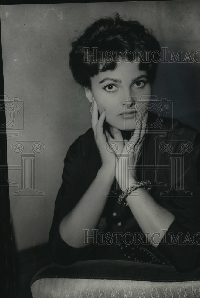 1952, German Actress Ursula Thiess - mjp42381 - Historic Images