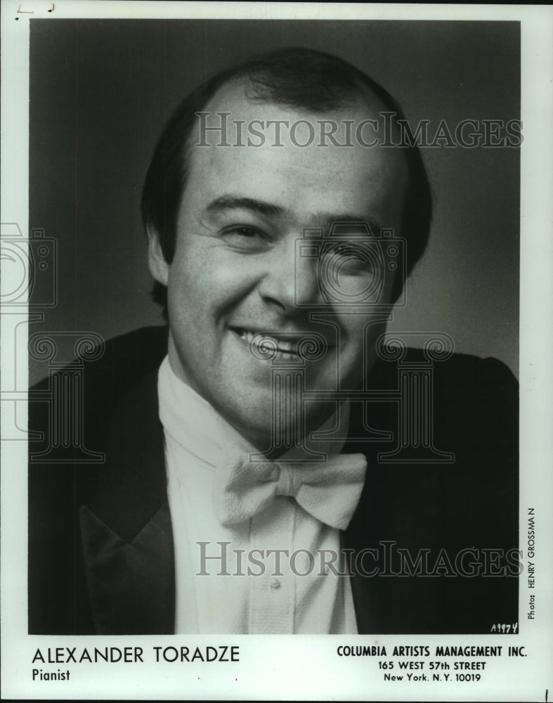 1992 Press Photo Pianist Alexander Toradze - mjp42389 - Historic Images