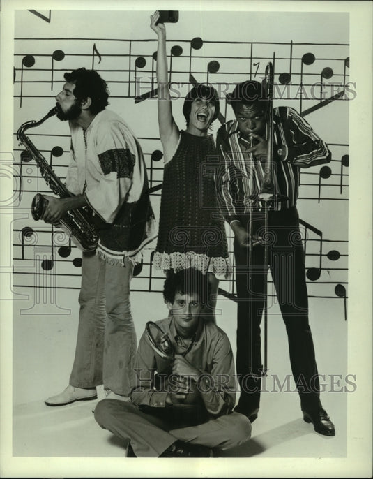 1969, Cast of "The Music Scene" on the ABC Television Network - Historic Images