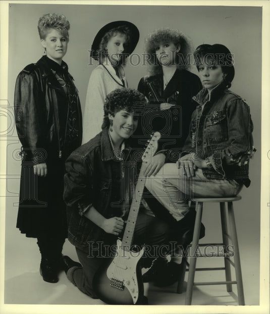 1987 Press Photo Milwaukee teen rock group, Train of Thought - mjp42452-Historic Images